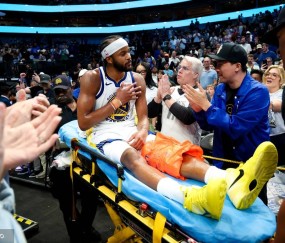 膝盖变形！穆迪无对抗下遭遇重伤 转播信号一度切断