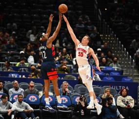 武克切维奇21分杜伦24+11 奇才不敌活塞14连败